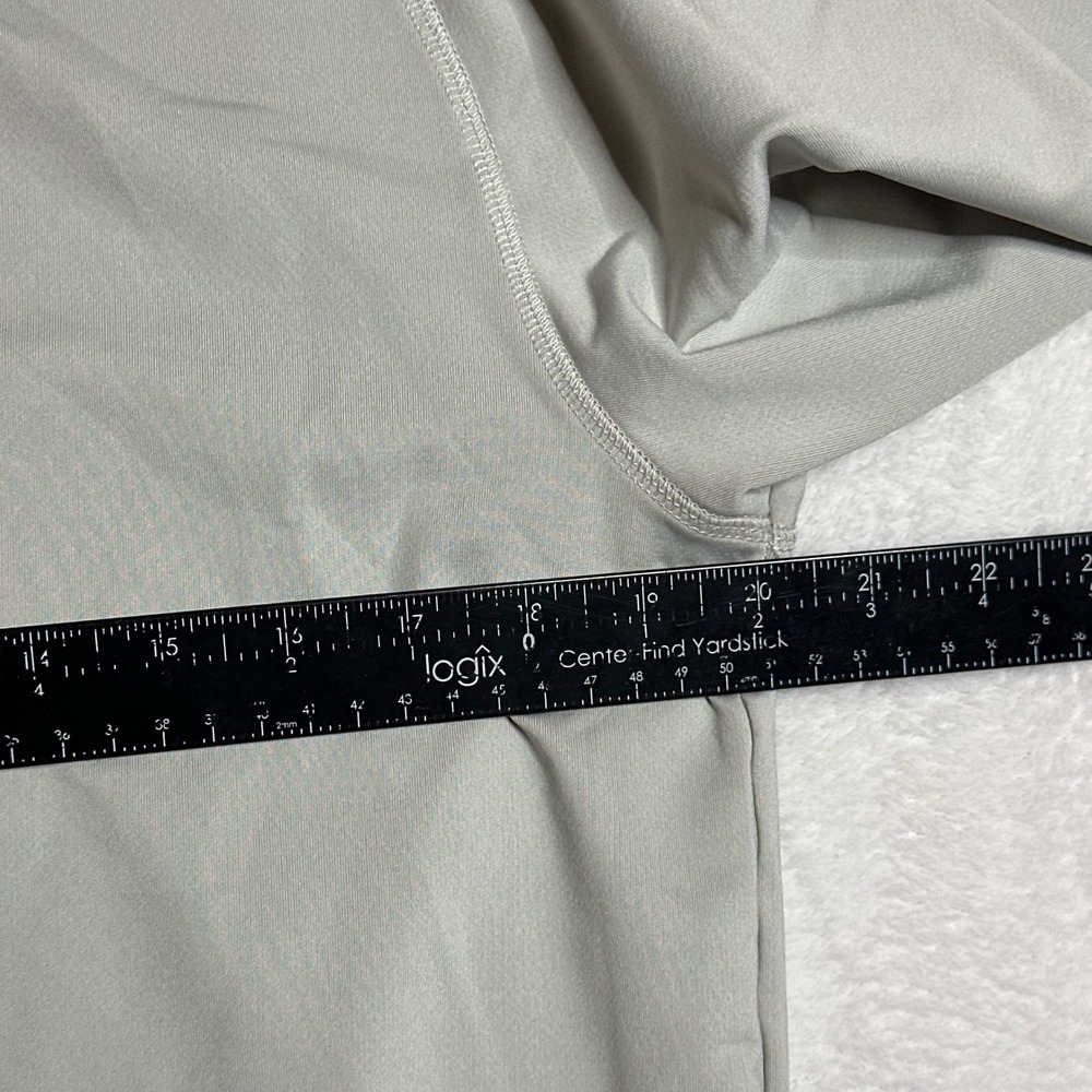 Swannies Golf Co Men's Medium 1/4 Zip Pullover Light Gray Performance Athleisure - Picture 6 of 7